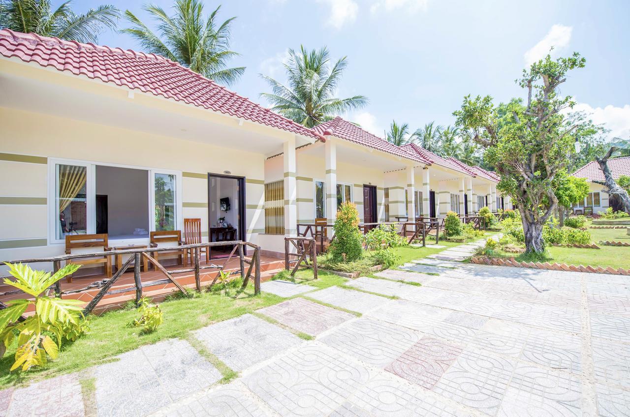 Trung Huynh Bungalow Duong Dong Exterior foto
