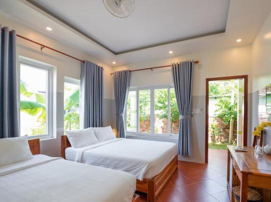 Trung Huynh Bungalow Duong Dong Exterior foto